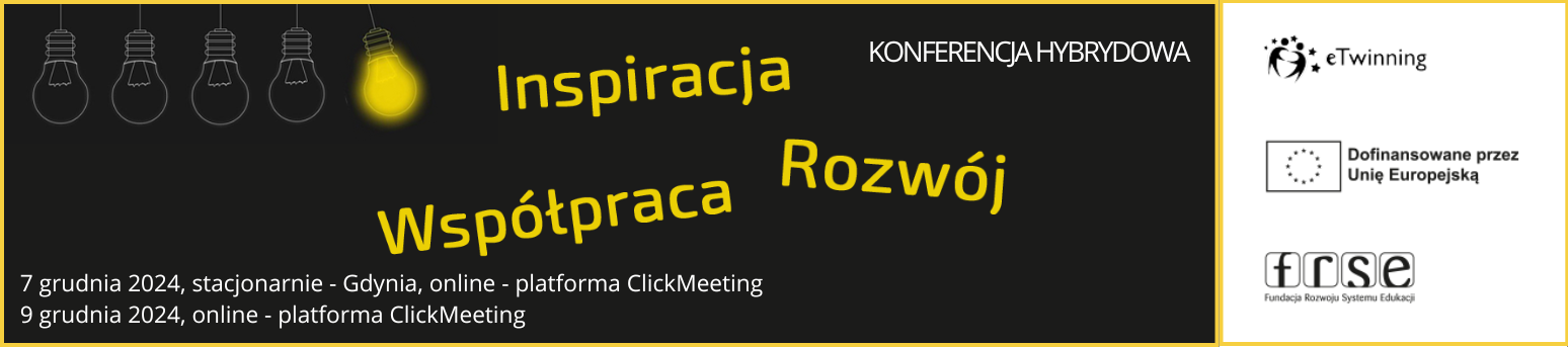 Konferencja eTwinning w formule hybrydowej: "Inspiracja, współpraca, rozwój"