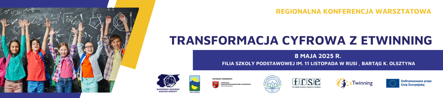 Regionalna konferencja warsztatowa: "Transformacja cyfrowa z eTwinning"