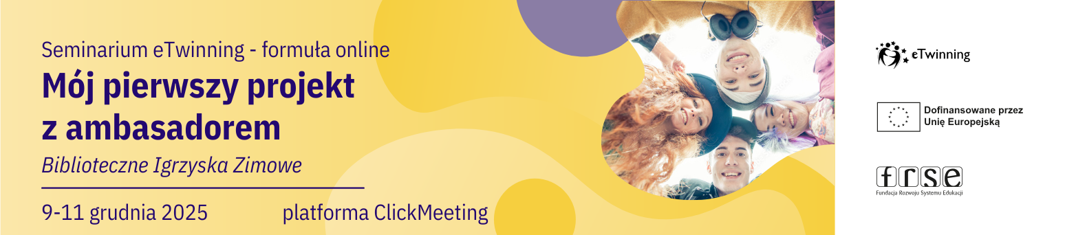 Mój pierwszy projekt eTwinning z Ambasadorem:  “Biblioteczne Igrzyska Zimowe”